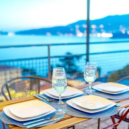 Lejlighed Panoramic Sea View Terrace - Free Parking - Wifi Rapallo