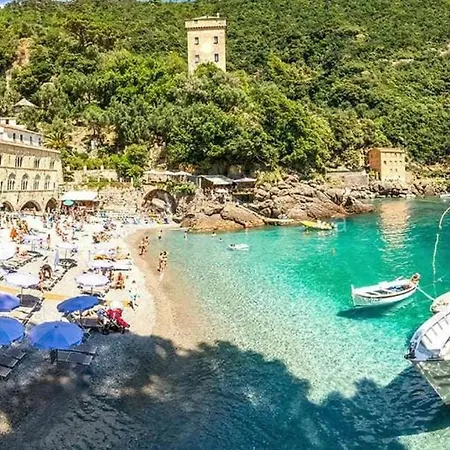 Panoramic Sea View Terrace - Free Parking - Wifi Lejlighed Rapallo